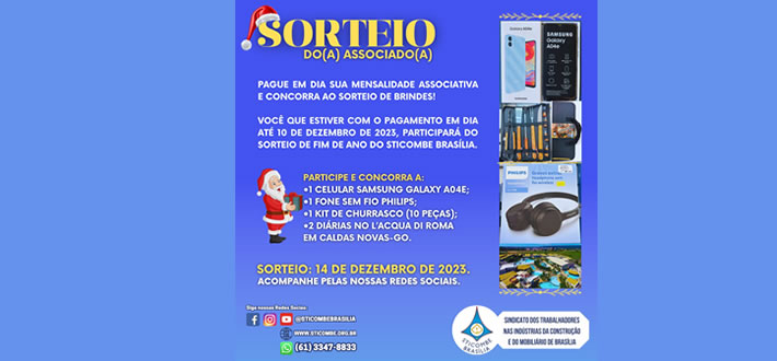 Sorteio dos Associados