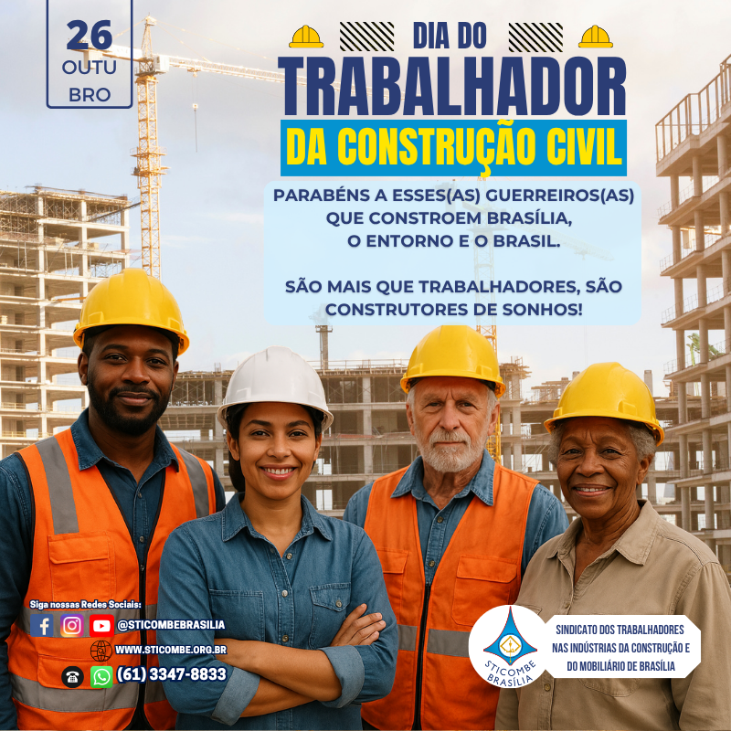 Dia do Trabalhador da Construção Civil
